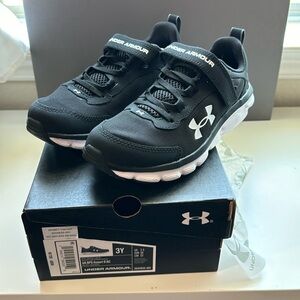 NWT- black Under Armour sneakers (2nd pair)